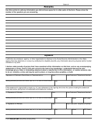 Form SSA-821-bk Work Activity Report - Employee, Page 9