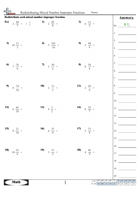 redistributing-mixed-number-improper-fractions-worksheet-with-answer-key-download-printable-pdf