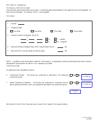 FCC Form 347 Application for a Low Power Tv, Tv Translator or Tv Booster Station License, Page 9