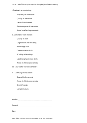 Student Evaluation Form - International Max Planck Research School, Page 2