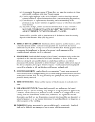 &quot;Month to Month Rental Agreement Template&quot; - West Virginia, Page 2