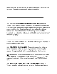 &quot;Month to Month Rental Agreement Template&quot; - Virginia, Page 13