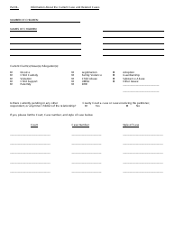 Domestic Intake Worksheet Template, Page 2