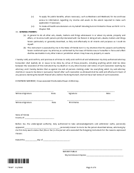 Durable Power of Attorney Template - Florida, Page 3