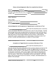 Durable Power of Attorney Form, Page 8