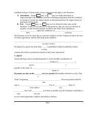 Monthly Lease Agreement Template - Alabama, Page 2