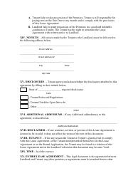 Monthly Lease Agreement Template - Alabama, Page 6