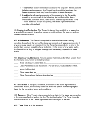 Month-To-Month Rental Agreement Template - Georgia (United States), Page 7