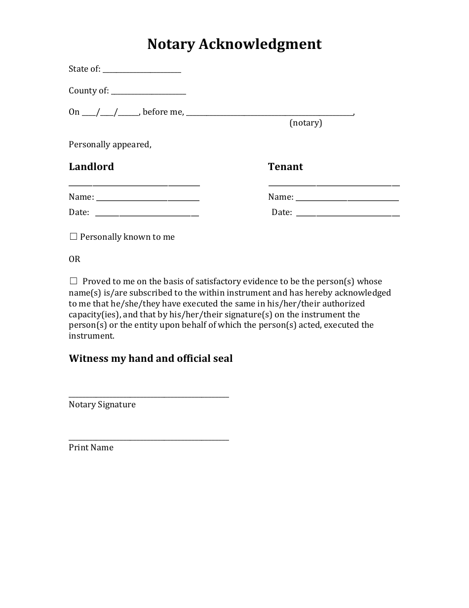 Month-To-Month Rental Agreement Template - Georgia (United States), Page 9