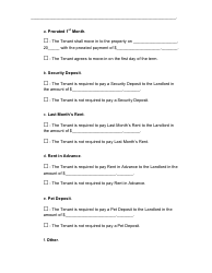 Month-To-Month Rental Agreement Template - Nineteen Points - Virginia, Page 3