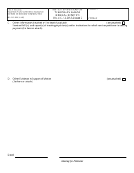 Form WC-101I Notice of Motion for Temporary and/or Medical Benefits - New Jersey, Page 2