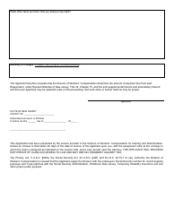 Form WC-381 &quot;Medical Provider Application for Payment or Reimbursement of Medical Payment&quot; - New Jersey, Page 2
