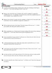 Understanding Ratios Worksheet With Answer Key, Page 2