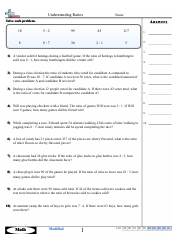 Understanding Ratios Worksheet With Answer Key, Page 3
