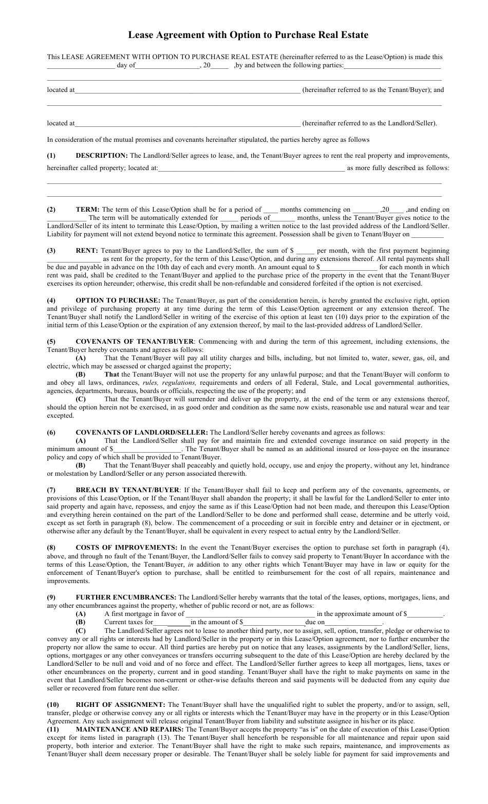 lease-agreement-with-option-to-purchase-real-estate-fill-out-sign