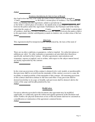 Kitten or Cat Purchase Contract Template, Page 6