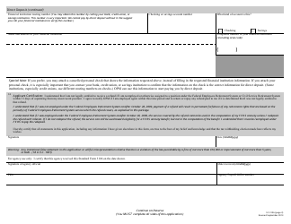 OPM Form SF3106 Application for Refund of Retirement Deductions, Page 3
