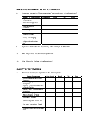 Exit Interview Form - Nineteen Points, Page 2