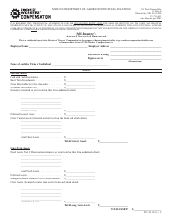 Document preview: Form WC-85 Self-insurer's Annual Financial Statement - Missouri
