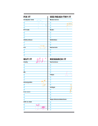 Ultimate to-Do List Template, Page 2