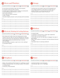 Home Inspection Checklist Template - My Move, Page 2