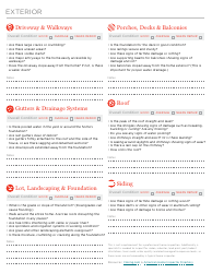 Home Inspection Checklist Template - My Move, Page 3