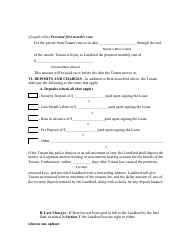 Month-To-Month Lease Agreement Template - New Hampshire, Page 3