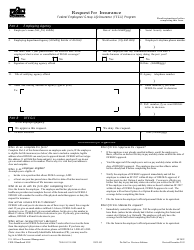 OPM Form SF-2822 Request for Insurance, Page 3