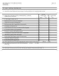 Form F-01185 Wisconsin Adult Cystic Fibrosis Program Application - Wisconsin, Page 3