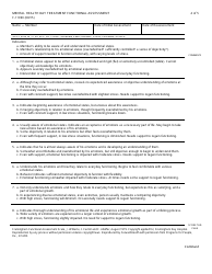 Form F-11090 Mental Health Day Treatment Functional Assessment - Wisconsin, Page 4