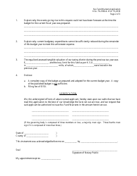 Form CTA-NFW No-Fund Warrant Application Form - Kansas, Page 2