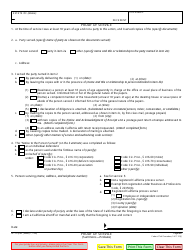 Form DE-125 Summons (Probate) - California (English/Spanish), Page 2