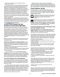 Instrucciones para IRS Formulario 8857(SP) Solicitud Para Alivio Del Conyuge Inocente (Spanish), Page 4