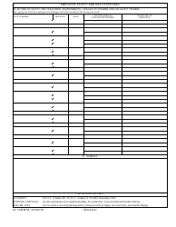 AF Form 55 Employee Safety and Health Record, Page 2