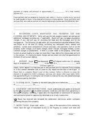 Purchase and Sale Contract for Lots and Vacant Land - Kentucky, Page 2