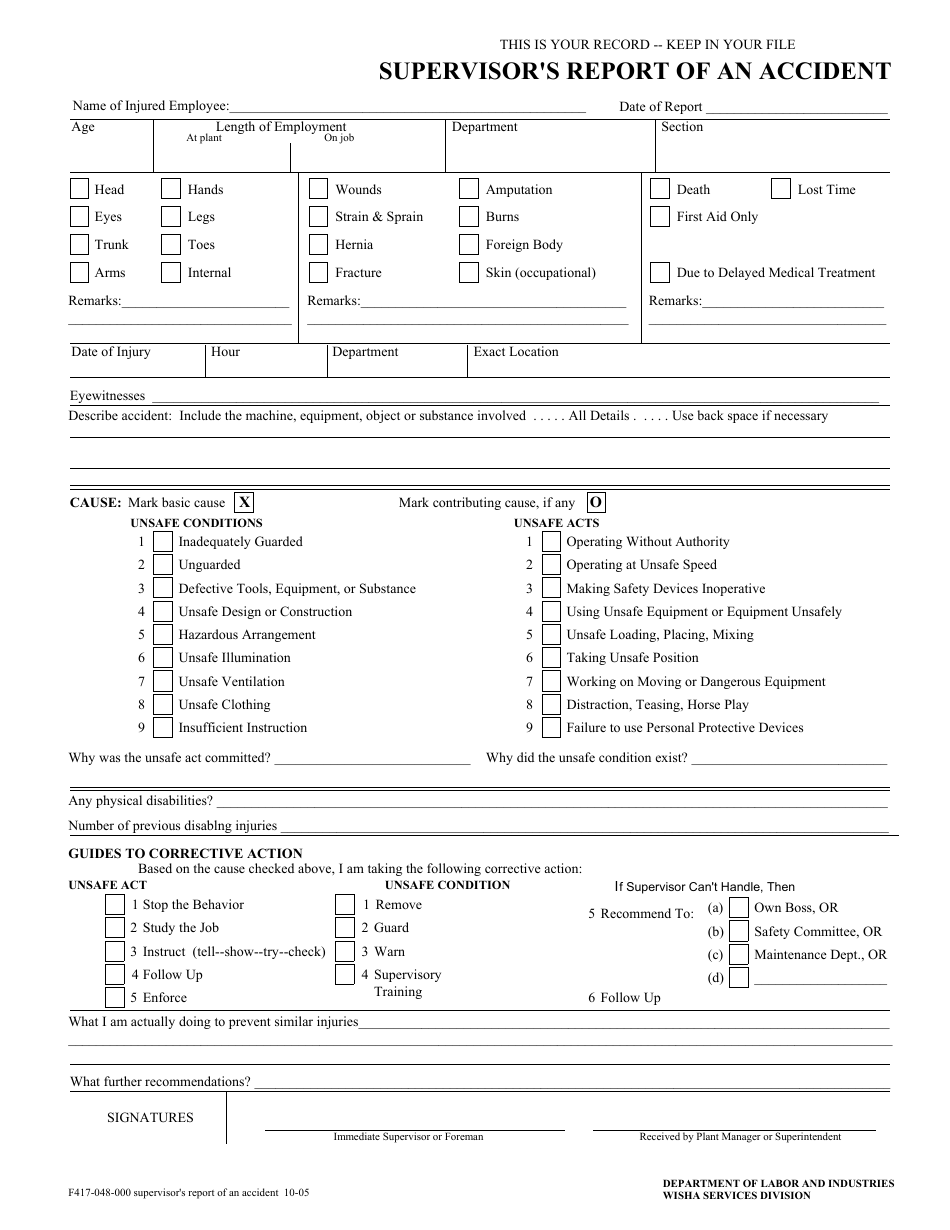 Form F417-048-000 - Fill Out, Sign Online and Download Printable PDF ...