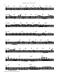 Chet Baker - Picture of Heath Sheet Music and Chords, Page 2