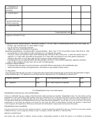 Form MN RE01 R2 Rehabilitation Plan - Minnesota, Page 3