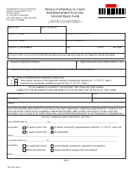 Form MN RS05 Notice of Intention to Claim Reimbursement From the Second Injury Fund - Minnesota