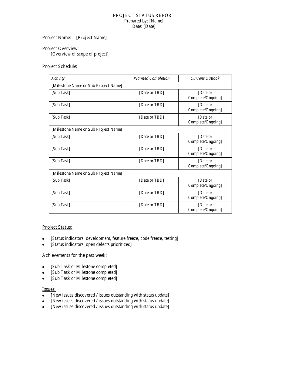 project-status-report-template-small-table-fill-out-sign-online