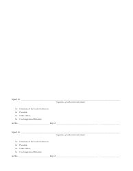 Articles of Share Exchange Involving Domestic or Foreign Corporations or Foreign Other Entities - Massachusetts, Page 2