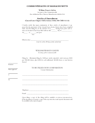 Articles of Amendment - Massachusetts, Page 4