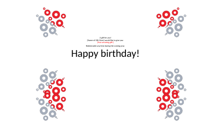 Document preview: Birthday Coupon Template