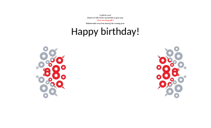&quot;Birthday Coupon Template&quot;, Page 2