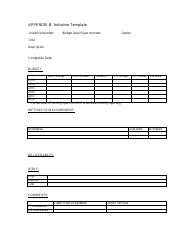 Document preview: Strategic Plan Reporting Template