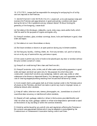Lease Agreement Template - Big Text, Page 3