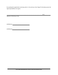 Power of Attorney Form - Washington, Page 3