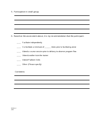 Instructor Evaluation Form - Train-The-Trainer, Page 2