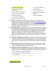Month-To-Month Residential Rental Agreement Template - California, Page 4