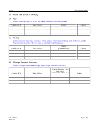 Form AMC-PMO-304 Project Status Report, Page 2